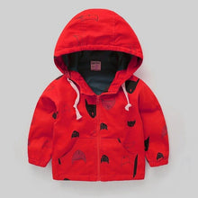 Load image into Gallery viewer, COOTELILI Cute Fish Printing Children Outerwear Spring Autumn Coat Baby Boys Girls Jackets Boys Outerwear Clothing 70-120cm