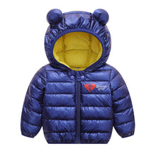 Load image into Gallery viewer, Autumn Winter boys warm Jacket For Girls Christmas Coat Baby Girls Jacket Lamb cashmere Kids Hooded Outerwear Infant Girls Coat