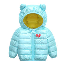 Load image into Gallery viewer, Autumn Winter boys warm Jacket For Girls Christmas Coat Baby Girls Jacket Lamb cashmere Kids Hooded Outerwear Infant Girls Coat