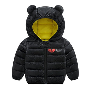 Autumn Winter boys warm Jacket For Girls Christmas Coat Baby Girls Jacket Lamb cashmere Kids Hooded Outerwear Infant Girls Coat