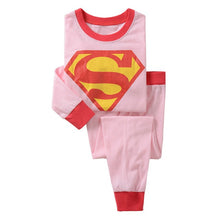 Load image into Gallery viewer, Children&#39;s Clothing Sets Boys Sleepwear Clothes Kids Batman Pajamas Set Baby Girls Cotton Cartoon Pijamas Spring Autumn Pyjamas