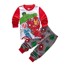 Load image into Gallery viewer, Children&#39;s Clothing Sets Boys Sleepwear Clothes Kids Batman Pajamas Set Baby Girls Cotton Cartoon Pijamas Spring Autumn Pyjamas