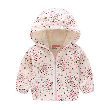 Load image into Gallery viewer, 2019 Kids Clothes Boys Jackets Children Hooded Zipper Windbreaker Baby Fashion Print Coat Infant Waterproof Hoodies For Girls