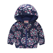 Load image into Gallery viewer, 2019 Kids Clothes Boys Jackets Children Hooded Zipper Windbreaker Baby Fashion Print Coat Infant Waterproof Hoodies For Girls