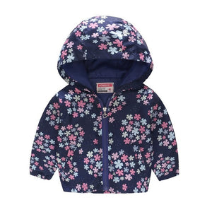2019 Kids Clothes Boys Jackets Children Hooded Zipper Windbreaker Baby Fashion Print Coat Infant Waterproof Hoodies For Girls