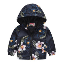 Load image into Gallery viewer, 2019 Kids Clothes Boys Jackets Children Hooded Zipper Windbreaker Baby Fashion Print Coat Infant Waterproof Hoodies For Girls