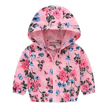 Load image into Gallery viewer, 2019 Kids Clothes Boys Jackets Children Hooded Zipper Windbreaker Baby Fashion Print Coat Infant Waterproof Hoodies For Girls
