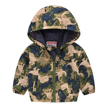 Load image into Gallery viewer, 2019 Kids Clothes Boys Jackets Children Hooded Zipper Windbreaker Baby Fashion Print Coat Infant Waterproof Hoodies For Girls