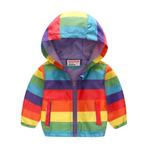 Load image into Gallery viewer, 2019 Kids Clothes Boys Jackets Children Hooded Zipper Windbreaker Baby Fashion Print Coat Infant Waterproof Hoodies For Girls