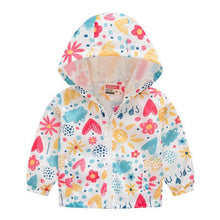 Load image into Gallery viewer, 2019 Kids Clothes Boys Jackets Children Hooded Zipper Windbreaker Baby Fashion Print Coat Infant Waterproof Hoodies For Girls