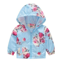 Load image into Gallery viewer, 2019 Kids Clothes Boys Jackets Children Hooded Zipper Windbreaker Baby Fashion Print Coat Infant Waterproof Hoodies For Girls