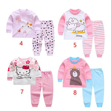 Load image into Gallery viewer, Kids girls clothes set Baby girls pyjamas clothes fashion toddler baby clothing