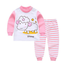 Load image into Gallery viewer, Kids girls clothes set Baby girls pyjamas clothes fashion toddler baby clothing