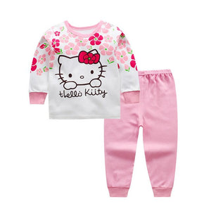 Kids girls clothes set Baby girls pyjamas clothes fashion toddler baby clothing