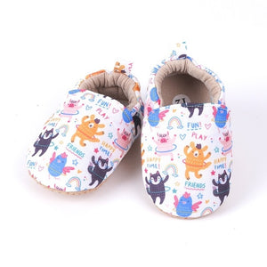 [simfamily]Kid Girls Boy First Walkers Soft Infant Toddler Shoes Cute Flower Soles Crib Shoes Footwear for Newborns baby shoes