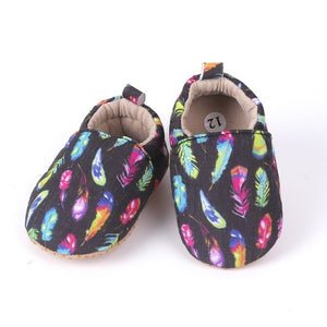 [simfamily]Kid Girls Boy First Walkers Soft Infant Toddler Shoes Cute Flower Soles Crib Shoes Footwear for Newborns baby shoes