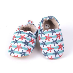 [simfamily]Kid Girls Boy First Walkers Soft Infant Toddler Shoes Cute Flower Soles Crib Shoes Footwear for Newborns baby shoes