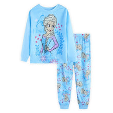 Load image into Gallery viewer, New Girls Horse Pajamas Kids Princess ANNA ELSA Sleepwear Children  Cartoon Clothing Set Baby Long Sleeve Pijamas Home Clothing