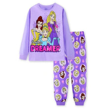 Load image into Gallery viewer, New Girls Horse Pajamas Kids Princess ANNA ELSA Sleepwear Children  Cartoon Clothing Set Baby Long Sleeve Pijamas Home Clothing