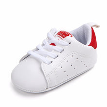 Load image into Gallery viewer, Baby Shoes Boy Girl Solid Sneaker Cotton Soft Anti-Slip Sole Newborn Infant First Walkers Toddler Casual Sport Crib Shoes