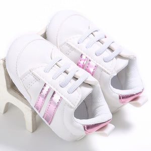 Baby Shoes Boy Girl Solid Sneaker Cotton Soft Anti-Slip Sole Newborn Infant First Walkers Toddler Casual Sport Crib Shoes