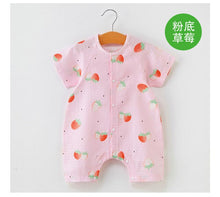 Load image into Gallery viewer, Summer Style Baby Romper Newborn New Design Cotton Printing Pajamas Boy Clothing Jumpsuits Elephant Thin Organic Cotton Rompers