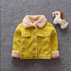 IENENS Winter 1PC Kids Baby Boys Girls Jacket Clothes Clothing Infant Boy Girl Child Tops Wool Jackets Coat Child Coats