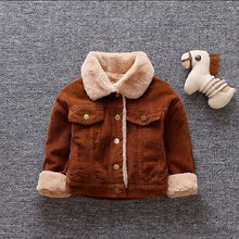 Load image into Gallery viewer, IENENS Winter 1PC Kids Baby Boys Girls Jacket Clothes Clothing Infant Boy Girl Child Tops Wool Jackets Coat Child Coats