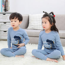 Load image into Gallery viewer, Kids Pajamas 2019 Autumn Girls Boys Sleepwear Nightwear Baby Infant Clothes Animal Cartoon Pajama Sets Cotton Children's Pyjamas