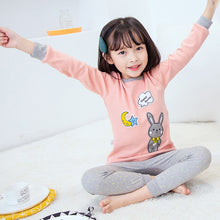 Load image into Gallery viewer, Kids Pajamas 2019 Autumn Girls Boys Sleepwear Nightwear Baby Infant Clothes Animal Cartoon Pajama Sets Cotton Children's Pyjamas