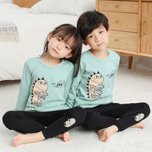 Load image into Gallery viewer, Kids Pajamas 2019 Autumn Girls Boys Sleepwear Nightwear Baby Infant Clothes Animal Cartoon Pajama Sets Cotton Children's Pyjamas