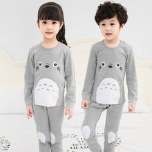 Load image into Gallery viewer, Kids Pajamas 2019 Autumn Girls Boys Sleepwear Nightwear Baby Infant Clothes Animal Cartoon Pajama Sets Cotton Children's Pyjamas