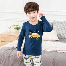 Load image into Gallery viewer, Kids Pajamas 2019 Autumn Girls Boys Sleepwear Nightwear Baby Infant Clothes Animal Cartoon Pajama Sets Cotton Children's Pyjamas