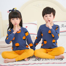 Load image into Gallery viewer, Kids Pajamas 2019 Autumn Girls Boys Sleepwear Nightwear Baby Infant Clothes Animal Cartoon Pajama Sets Cotton Children's Pyjamas