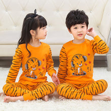 Load image into Gallery viewer, Kids Pajamas 2019 Autumn Girls Boys Sleepwear Nightwear Baby Infant Clothes Animal Cartoon Pajama Sets Cotton Children's Pyjamas
