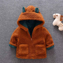 Load image into Gallery viewer, IENENS Winter 1PC Kids Baby Boys Girls Jacket Clothes Clothing Infant Boy Girl Child Tops Wool Jackets Coat Child Coats