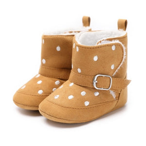 Baby Girls Shoes Snow Boot Soft Sole Kids Girl Cotton Baby Shoes Anti-silp Prewalker Booties Newborn Baby Girls First Walkes