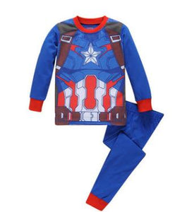 Brand New Baby Girls Pijamas Kids Autumn Pajamas Sets Cotton Long Sleeve Girl Sleepwear Children Casual Clothing Spiderman Suits