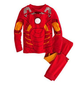 Brand New Baby Girls Pijamas Kids Autumn Pajamas Sets Cotton Long Sleeve Girl Sleepwear Children Casual Clothing Spiderman Suits