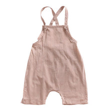 Load image into Gallery viewer, Hot Baby Romper Summer Toddler Infant Casual Rompers Baby Girl Solid Color Suspender Overalls Children Girls Holiday Jumpsuit