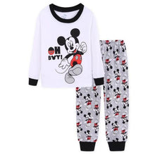 Load image into Gallery viewer, 2019 New Boys Long Sleeve Pyjamas Kids Mickey Mouse Pajamas Baby Cotton Pijama Children Sleepwear Girls Clothing Sets Baby Wears