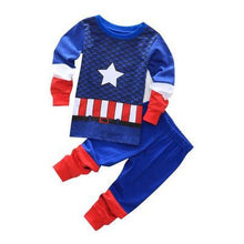 Load image into Gallery viewer, HEYFRIEND Autumn Winter Baby Cartoon Sleepwear Cotton Boys Pyjamas Kids Pajamas Home Clothing Children&#39;s Pajamas Girls Nightwear