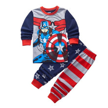 Load image into Gallery viewer, HEYFRIEND Autumn Winter Baby Cartoon Sleepwear Cotton Boys Pyjamas Kids Pajamas Home Clothing Children&#39;s Pajamas Girls Nightwear