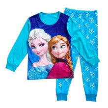 Load image into Gallery viewer, HEYFRIEND Autumn Winter Baby Cartoon Sleepwear Cotton Boys Pyjamas Kids Pajamas Home Clothing Children&#39;s Pajamas Girls Nightwear