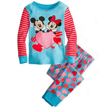 Load image into Gallery viewer, HEYFRIEND Autumn Winter Baby Cartoon Sleepwear Cotton Boys Pyjamas Kids Pajamas Home Clothing Children&#39;s Pajamas Girls Nightwear