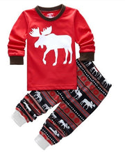 Load image into Gallery viewer, New kids pajamas children sleepwear baby girls clothes boys Cartoon pyjamas sets cotton nightwear kids clothing Christmas gifts