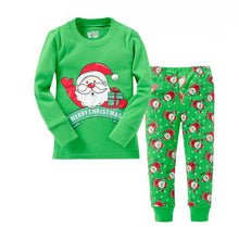 Load image into Gallery viewer, New kids pajamas children sleepwear baby girls clothes boys Cartoon pyjamas sets cotton nightwear kids clothing Christmas gifts