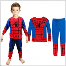 Load image into Gallery viewer, New kids pajamas children sleepwear baby girls clothes boys Cartoon pyjamas sets cotton nightwear kids clothing Christmas gifts