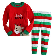 Load image into Gallery viewer, New kids pajamas children sleepwear baby girls clothes boys Cartoon pyjamas sets cotton nightwear kids clothing Christmas gifts