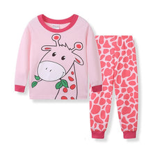 Load image into Gallery viewer, New kids pajamas children sleepwear baby girls clothes boys Cartoon pyjamas sets cotton nightwear kids clothing Christmas gifts